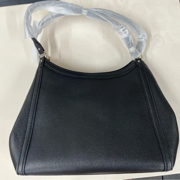 Coach Black Leather Hobo Bag - Picture 3 of 13